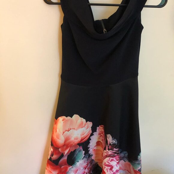 Wonderful midnight blue evening gown by Joseph Ribkoff - Dress - Picture 7 of 14